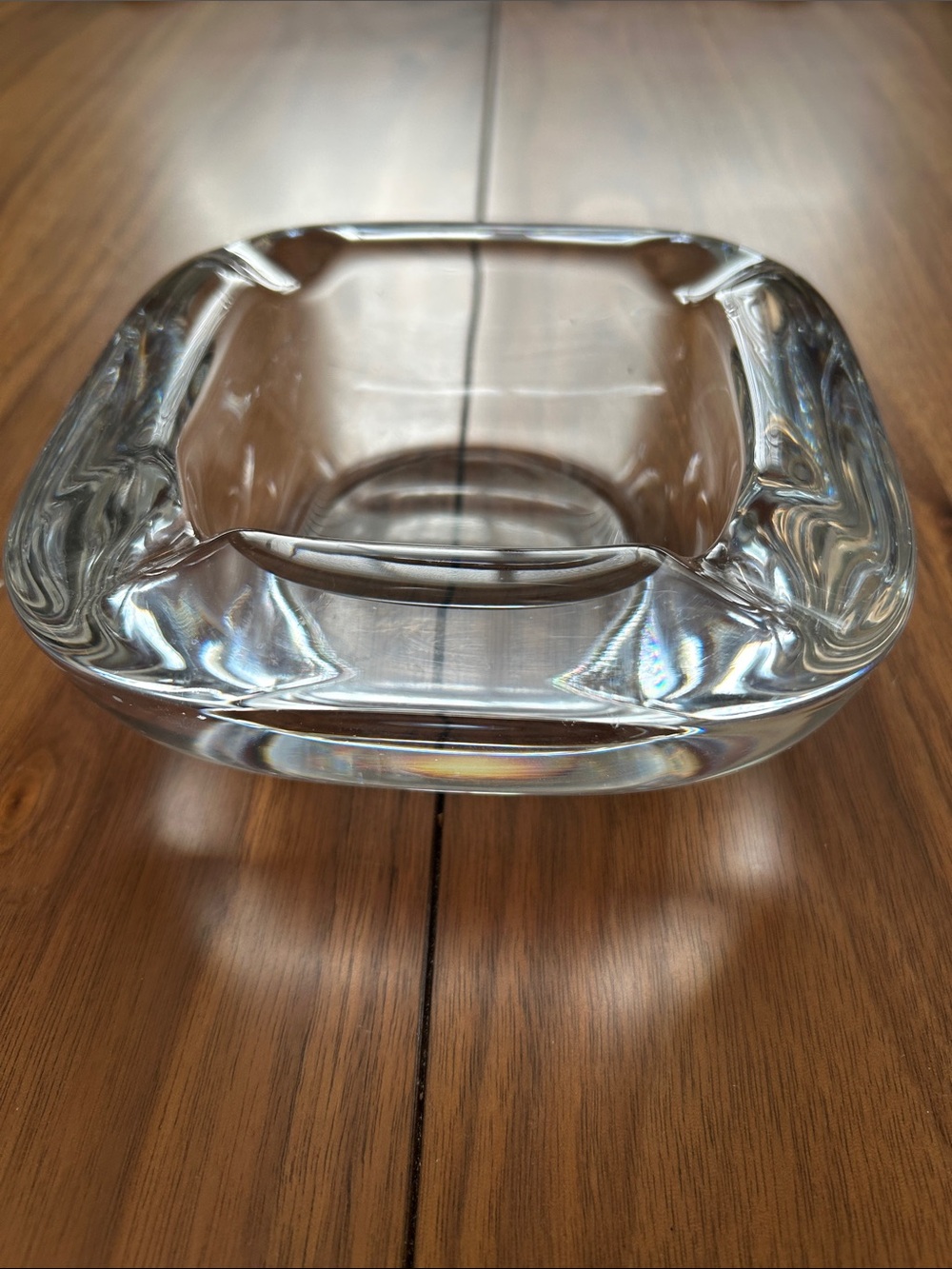 Vintage Crystal Ashtray